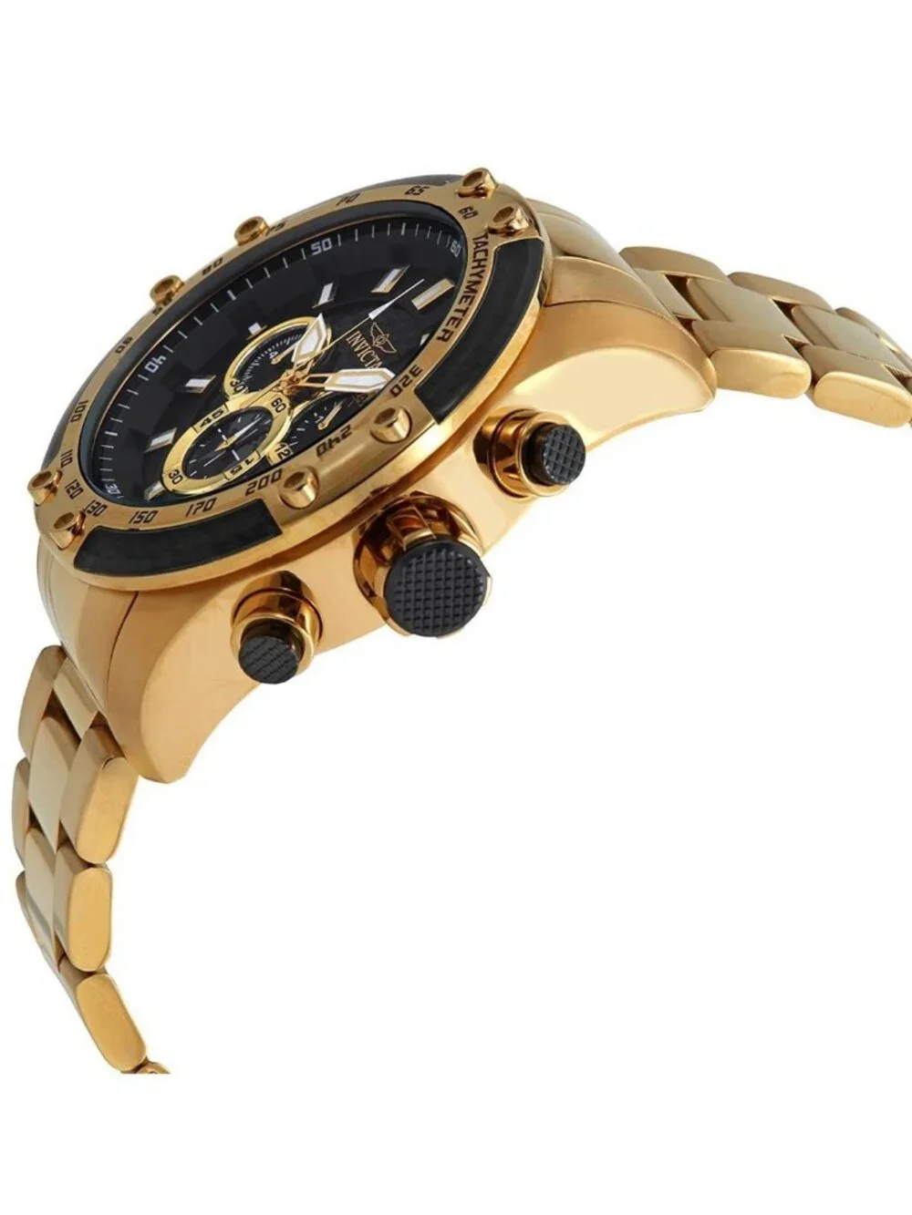 NWT Invicta Speedway Chronograph Black Dial Men's Watch